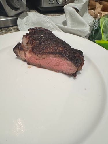 Customer photo review of USDA Choice Family Steak Pack