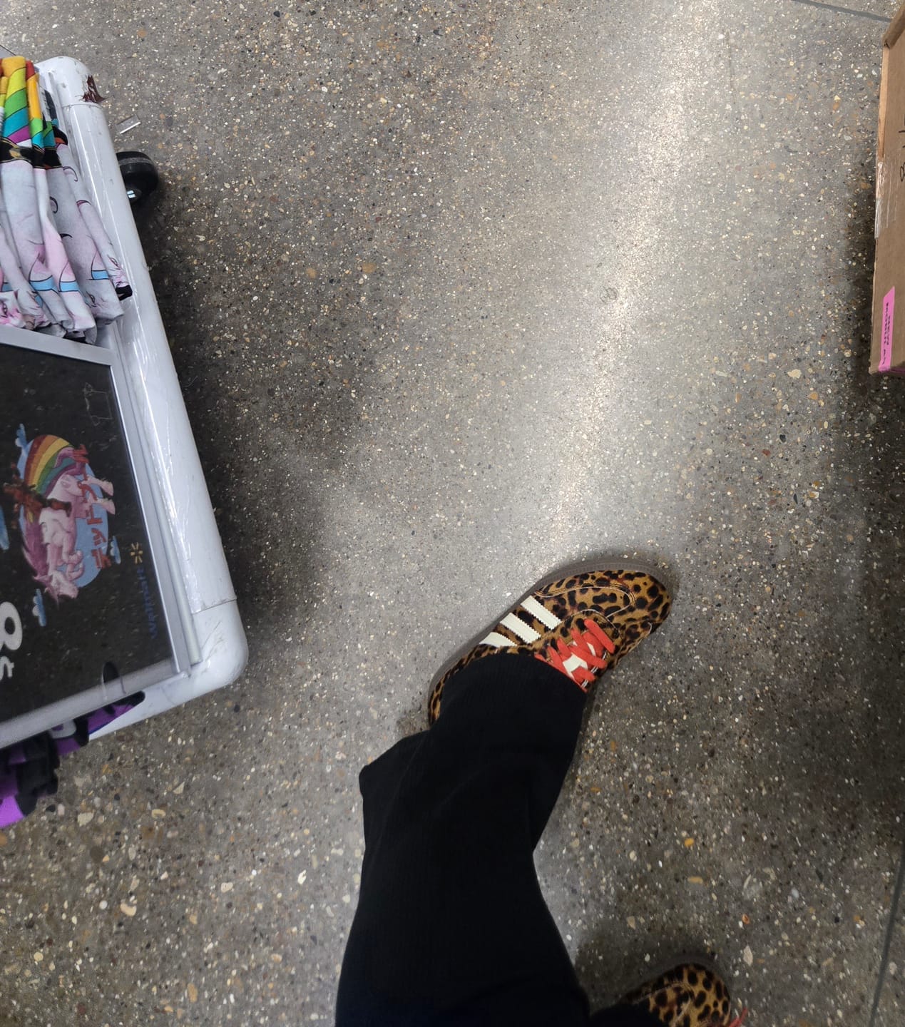 Customer photo review of adidas Samba OG Red Leopard Women's