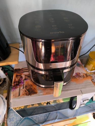 Customer photo review of Air Fryer Novio Grill & Fry