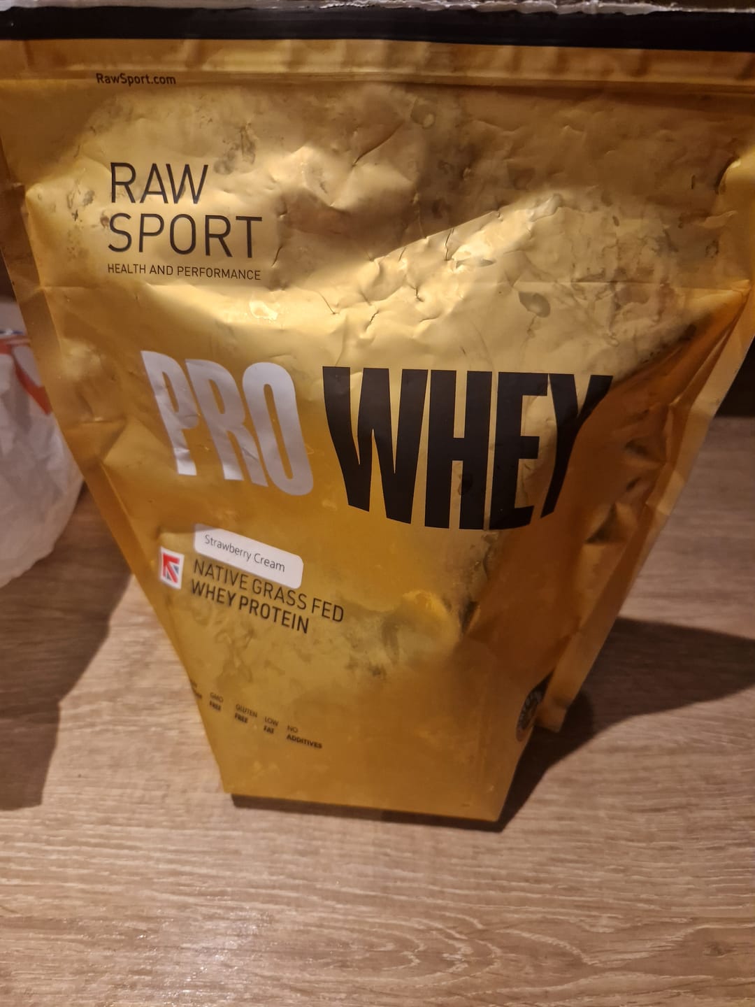 Customer photo review of Grass Fed Whey Protein Powder Pro