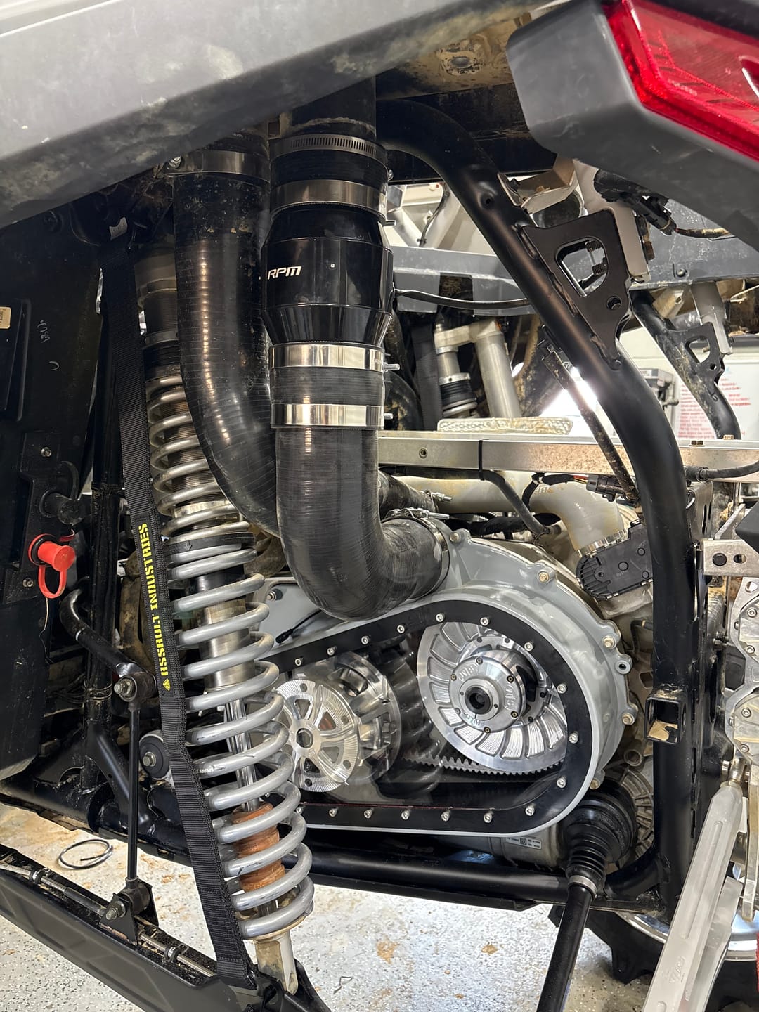 Customer photo review of RPM RZR Pro XP & Turbo R "ECF" Electric Clutch Blower Fan Kit - Lower Clutch / Belt Temperature