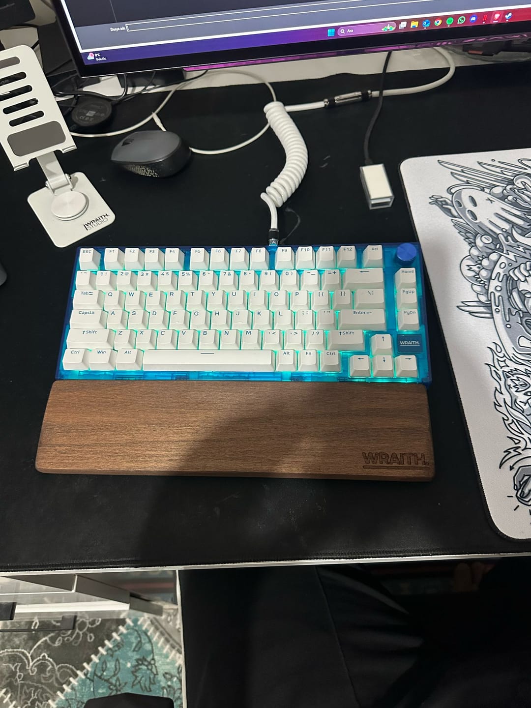 Customer photo review of Wraith Ahşap Bilek Desteği