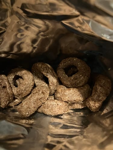 Customer photo review of Bio Crunchy Donuts Kakao