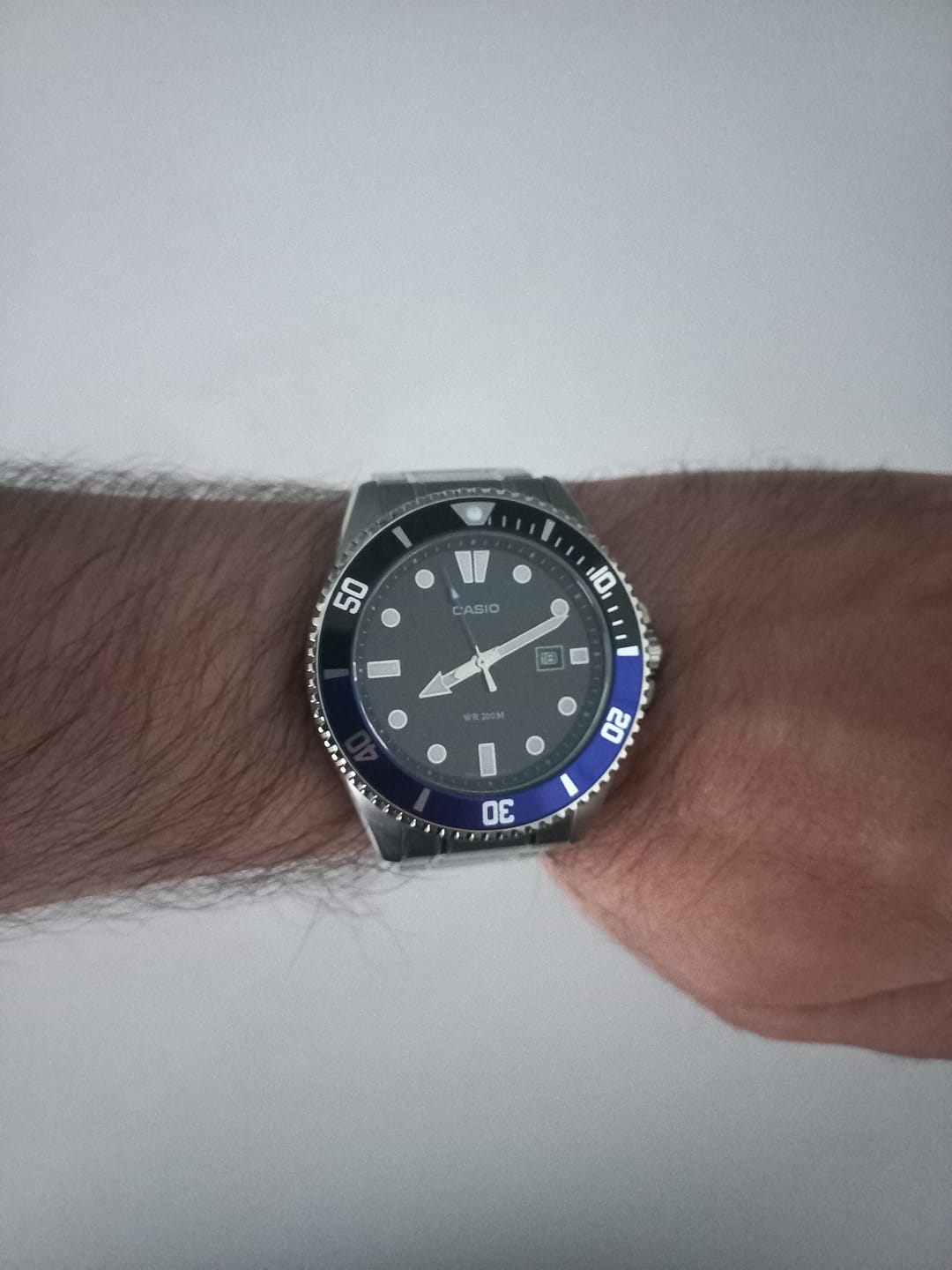 Customer photo review of Reloj Casio Submariner Marlin Duro MDV-107D-1A2VDF Buceo
