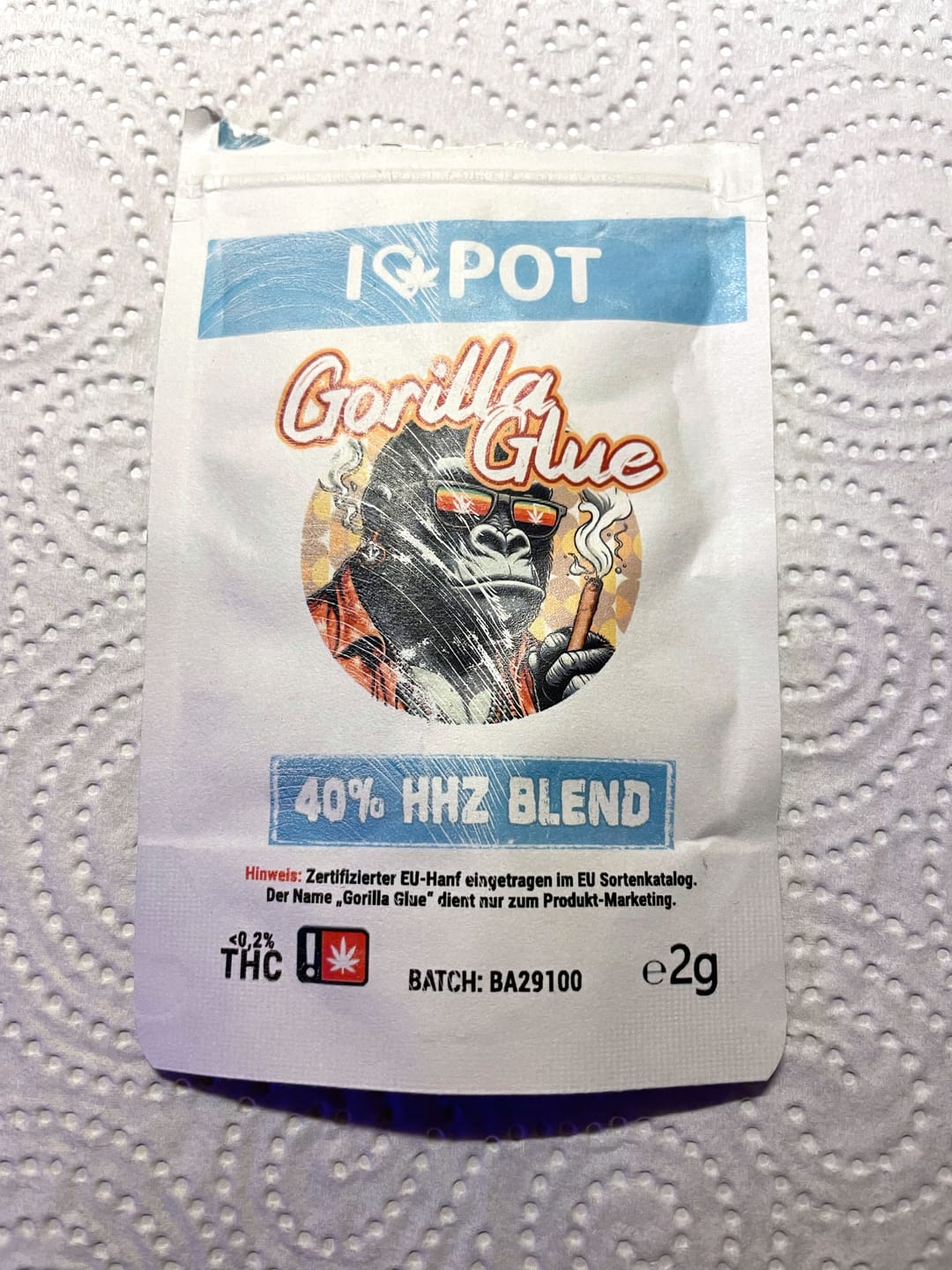 Customer photo review of HHZ Blüte - Gorilla Glue