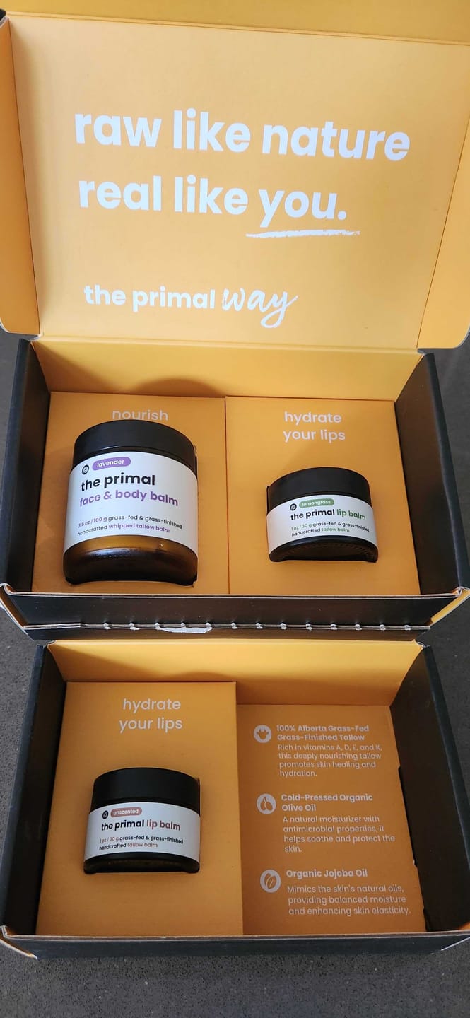 Customer photo review of Whipped Tallow Balm For Face & Body - Lavender