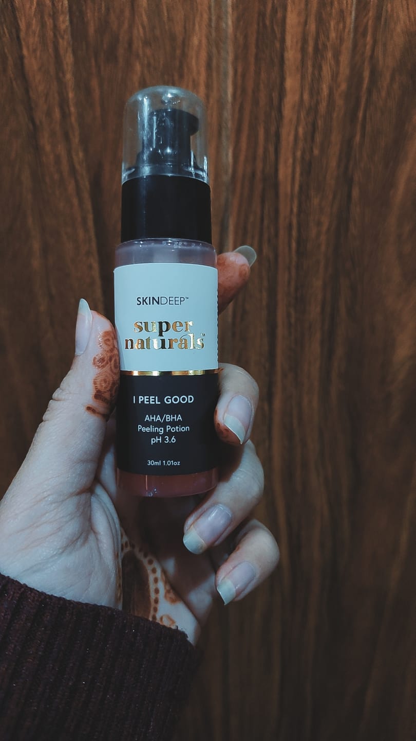 Customer photo review of I PEEL GOOD - AHA/BHA Peeling Potion