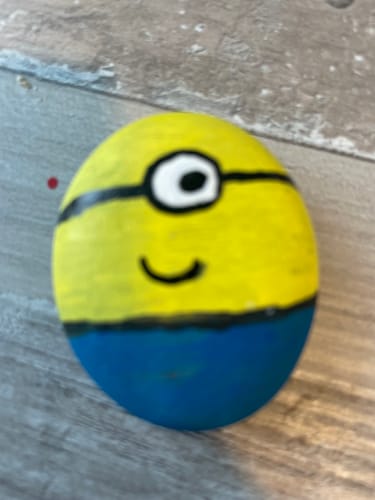 Customer photo review of QR Codes voor de Happy Stone App