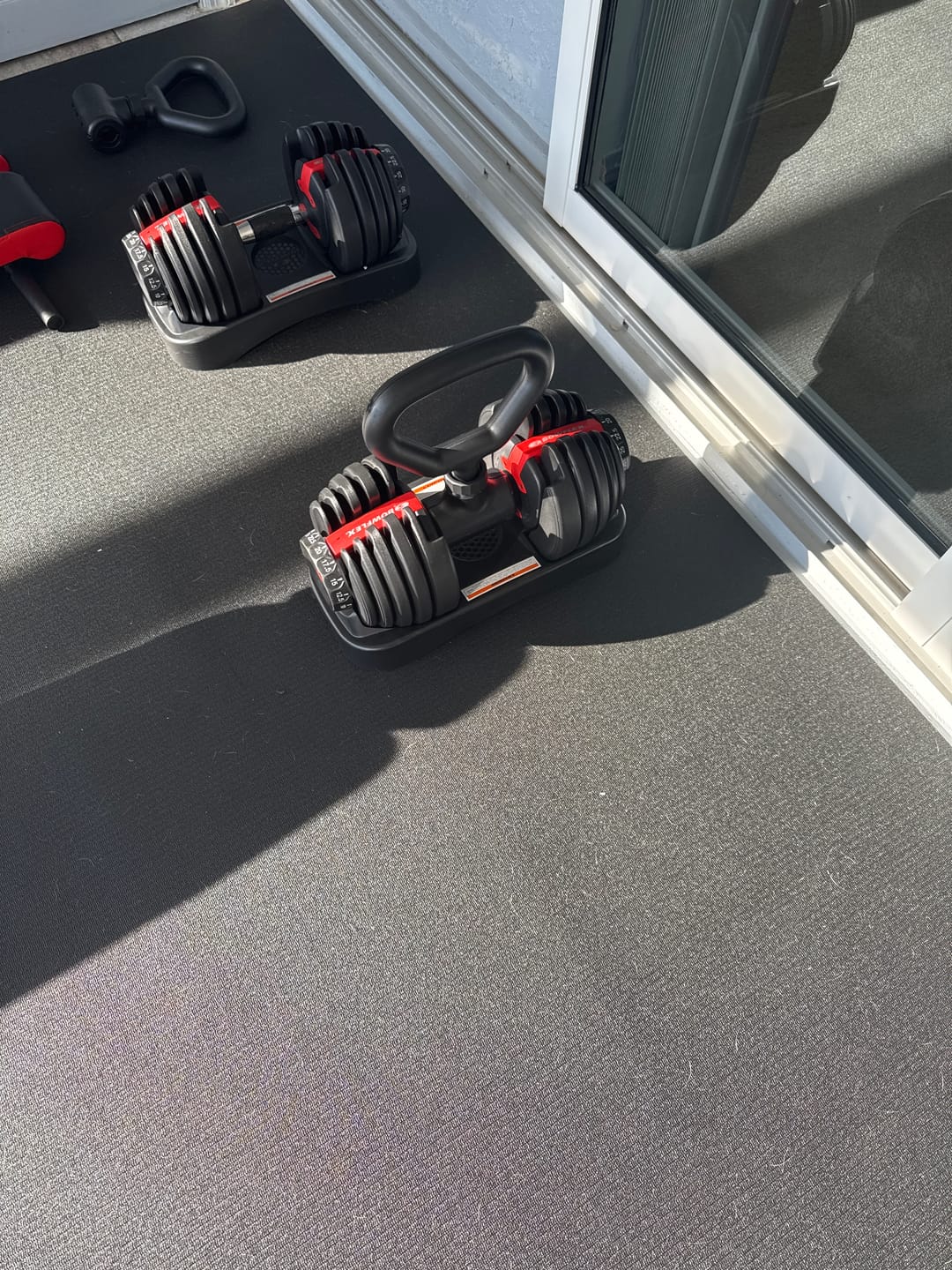 Customer photo review of Hyperbell Bundle: EZ Curl, Kettlebell