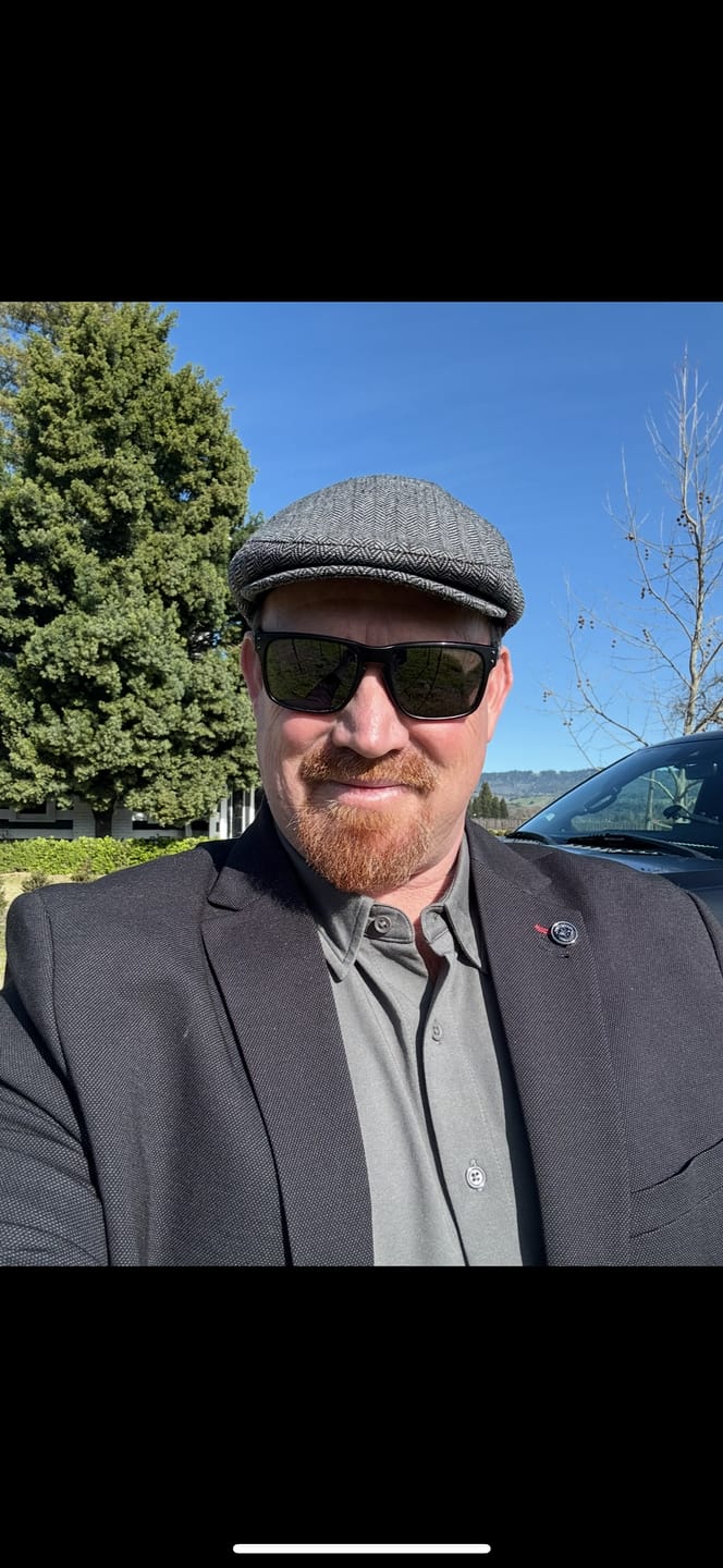 Customer photo review of Long-Sleeve Casual Button-Down: Gunmetal Grey