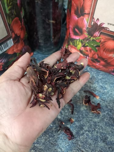 Customer photo review of Rosa Jamaica - Hibisco / Flor ⁽ᵃˡᵗᵃ ᶜᵃˡⁱᵈᵃᵈ⁾