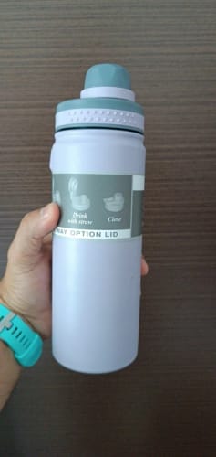 Customer photo review of Portable large-capacity sports bottle