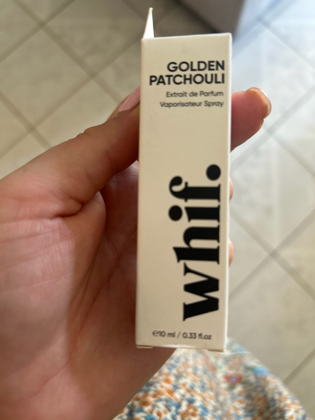 Customer photo review of Golden Patchouli