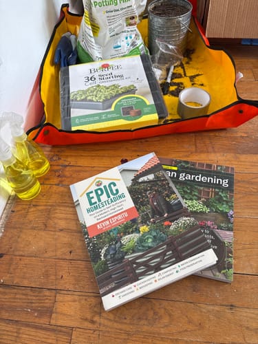 Customer photo review of Epic Homesteading Book