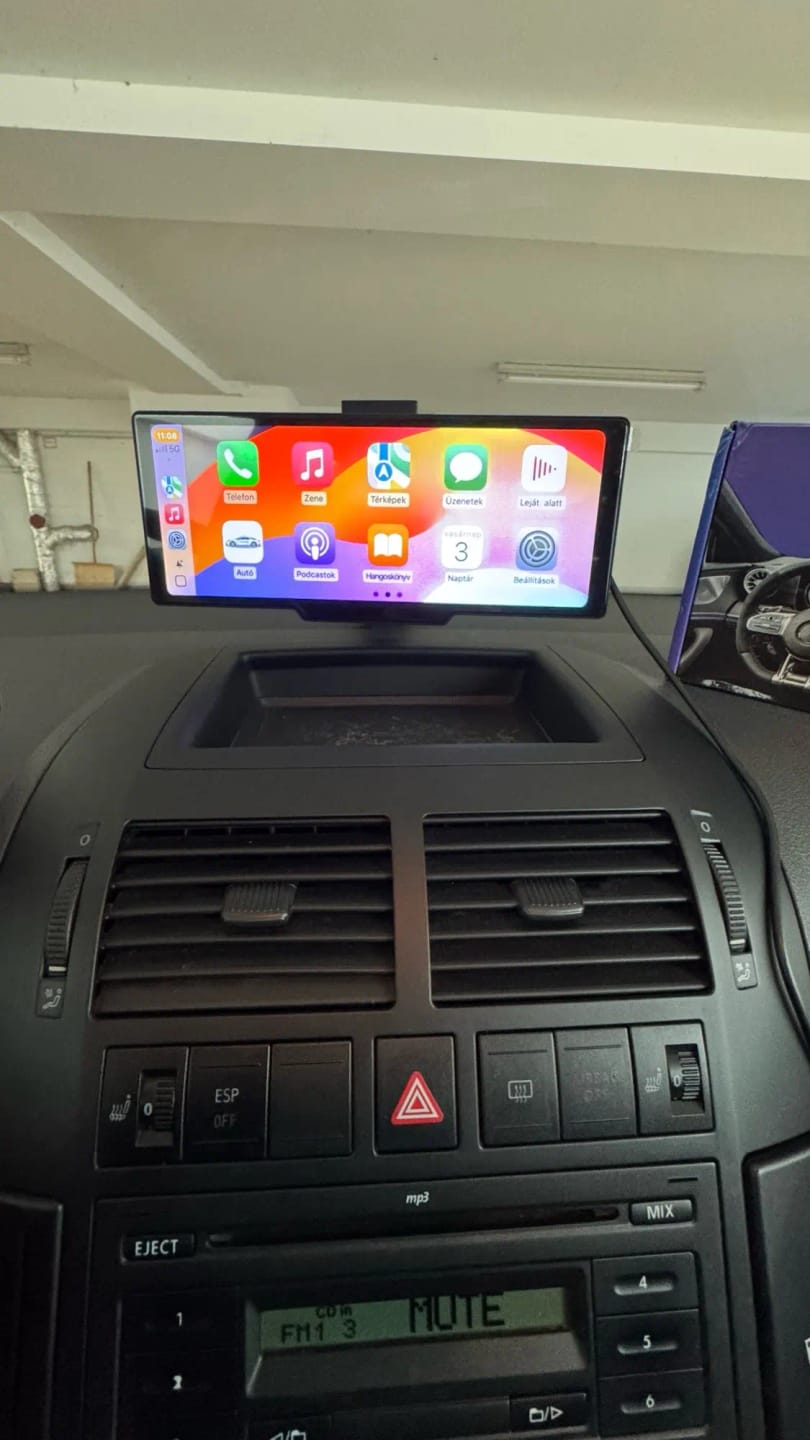Customer photo review of DashPlay Pro MAX - 10.26" Wireless CarPlay & Android Auto Dash Cam