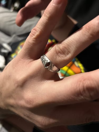 Customer photo review of BIRTHSTONE RING (JANUARY)