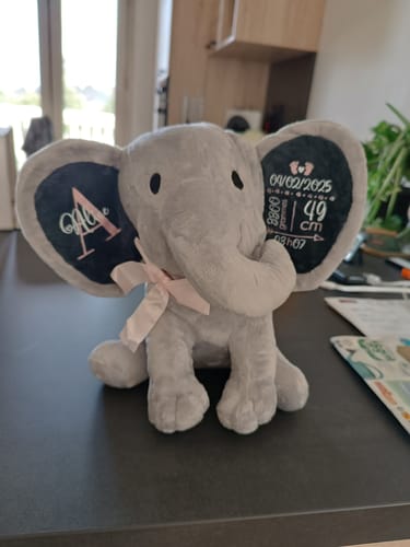 Customer photo review of Bébé - Éléphant câlin