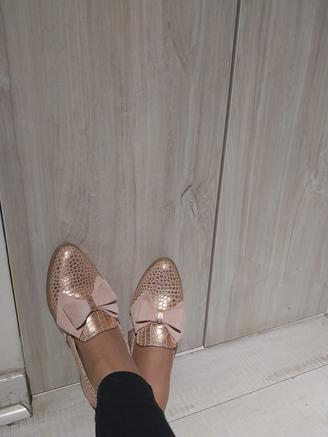 Customer photo review of Mocasín Rosita Amatista