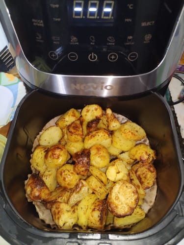 Customer photo review of Air Fryer Novio Grill & Fry