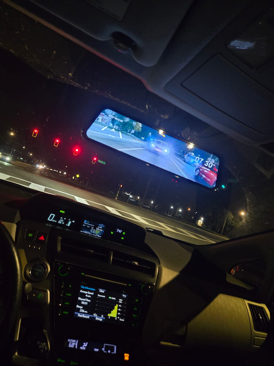 Customer photo review of WOLFBOX G900Pro 12MP WiFi Touch Screen Rear View Mirror Dash Cam Smart Mirror with Exclusive 30-Month Warranty