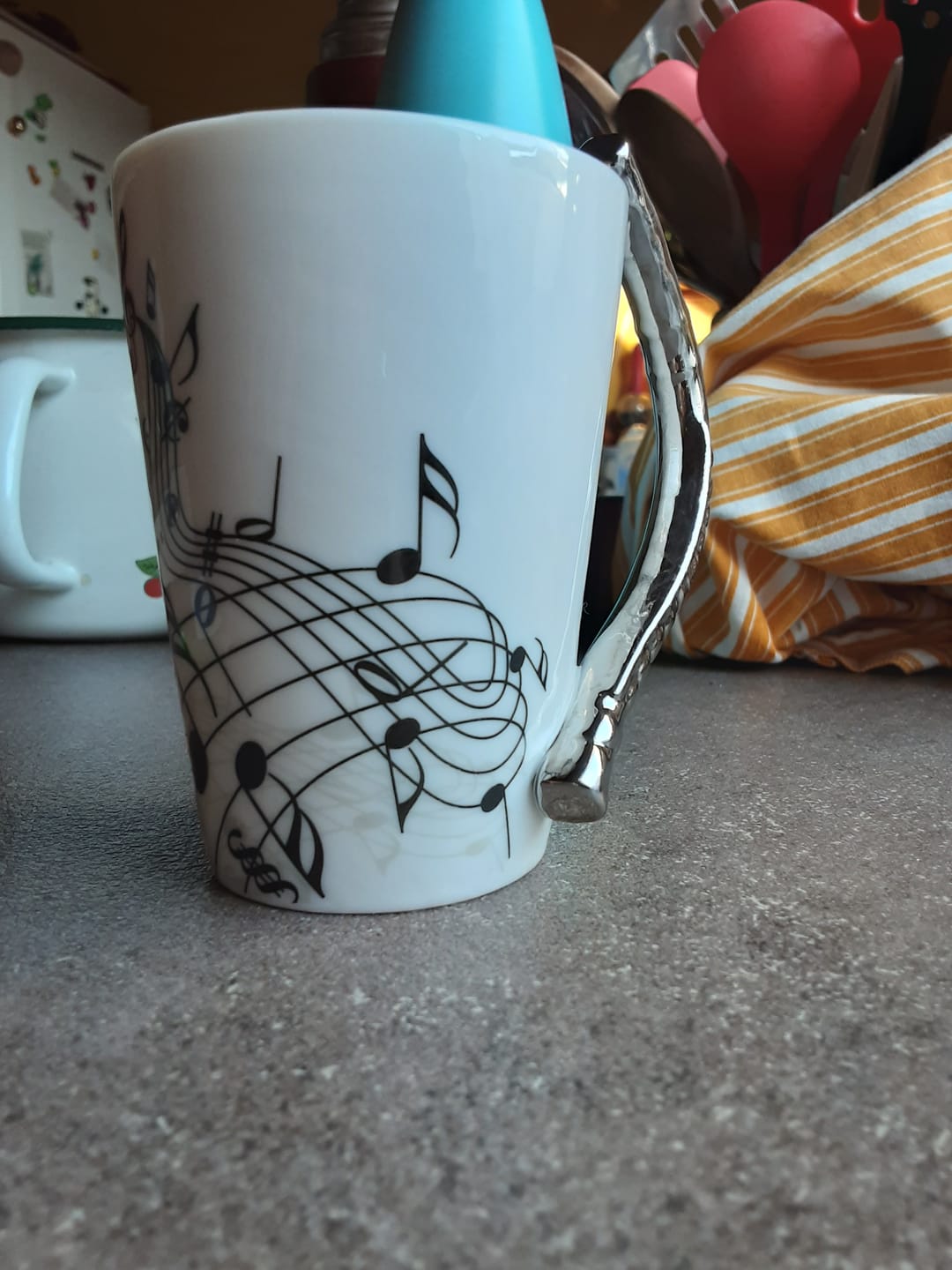 Customer photo review of Originelle Tasse – Querflöte