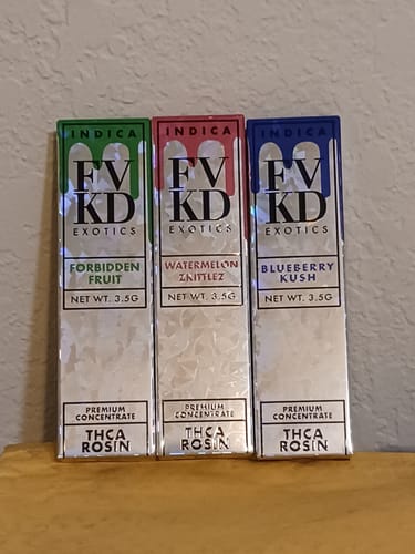 Customer photo review of FVKD EXOTICS THCA ROSIN DISPOSABLE  | 3.5g.