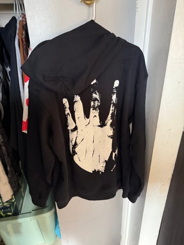 Customer photo review of Revenge Xxxtentacion Kill Hoodie Black/White