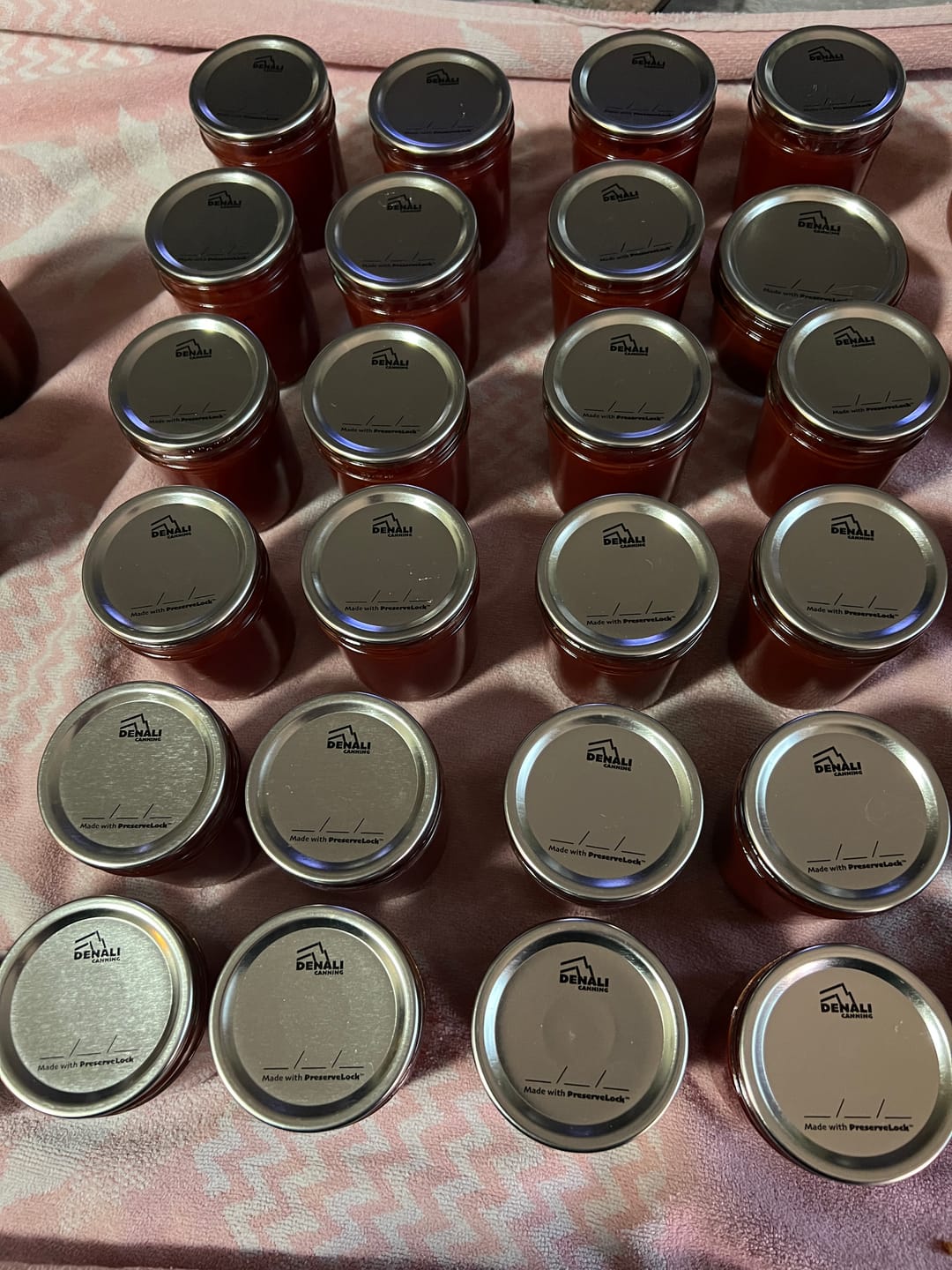 Customer photo review of 60 Pack - Denali® Lids, Regular Mouth