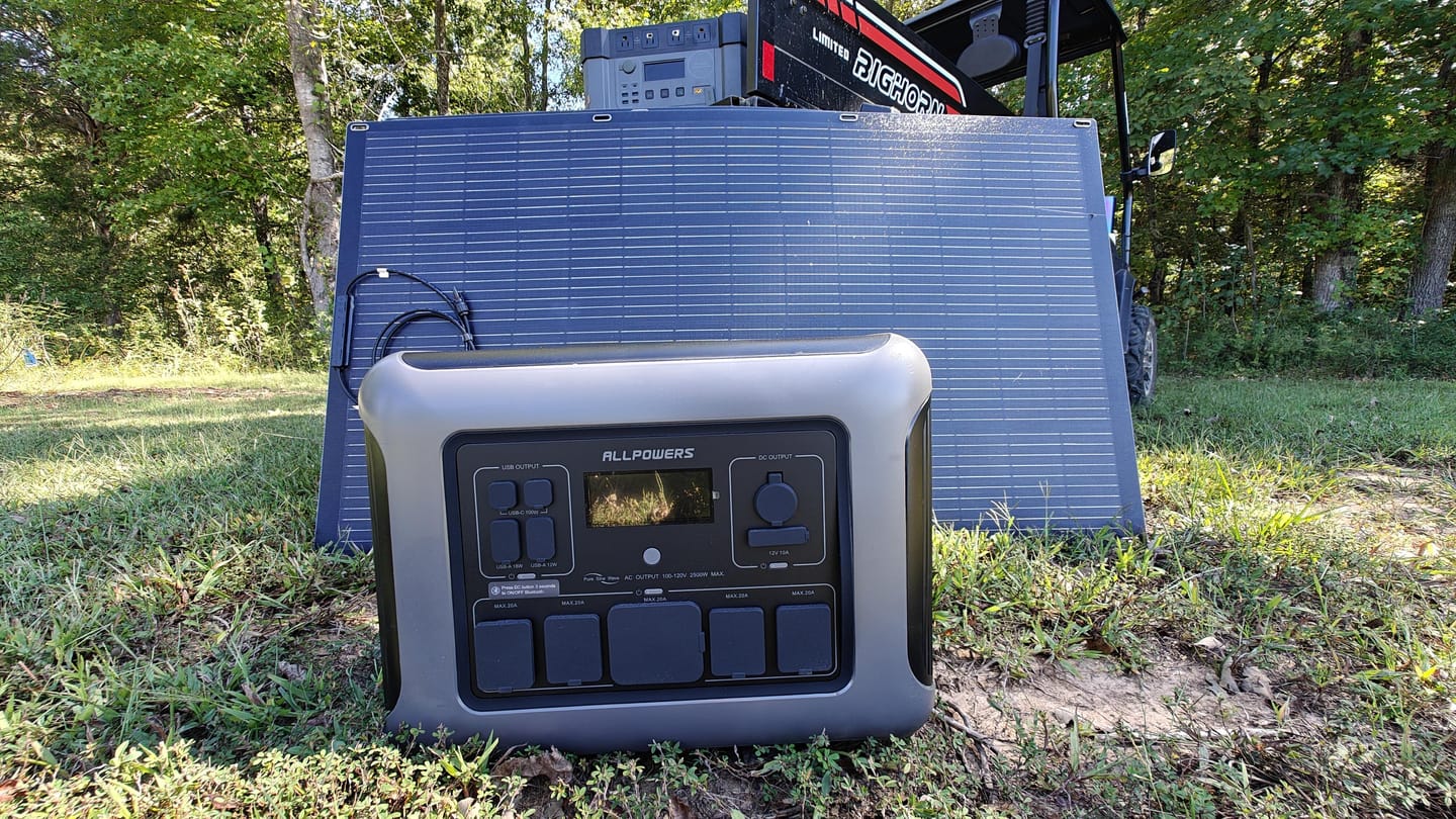 Customer photo review of ALLPOWERS R2500 Portable Power Station 2500W 2016Wh LiFePO4 Battery