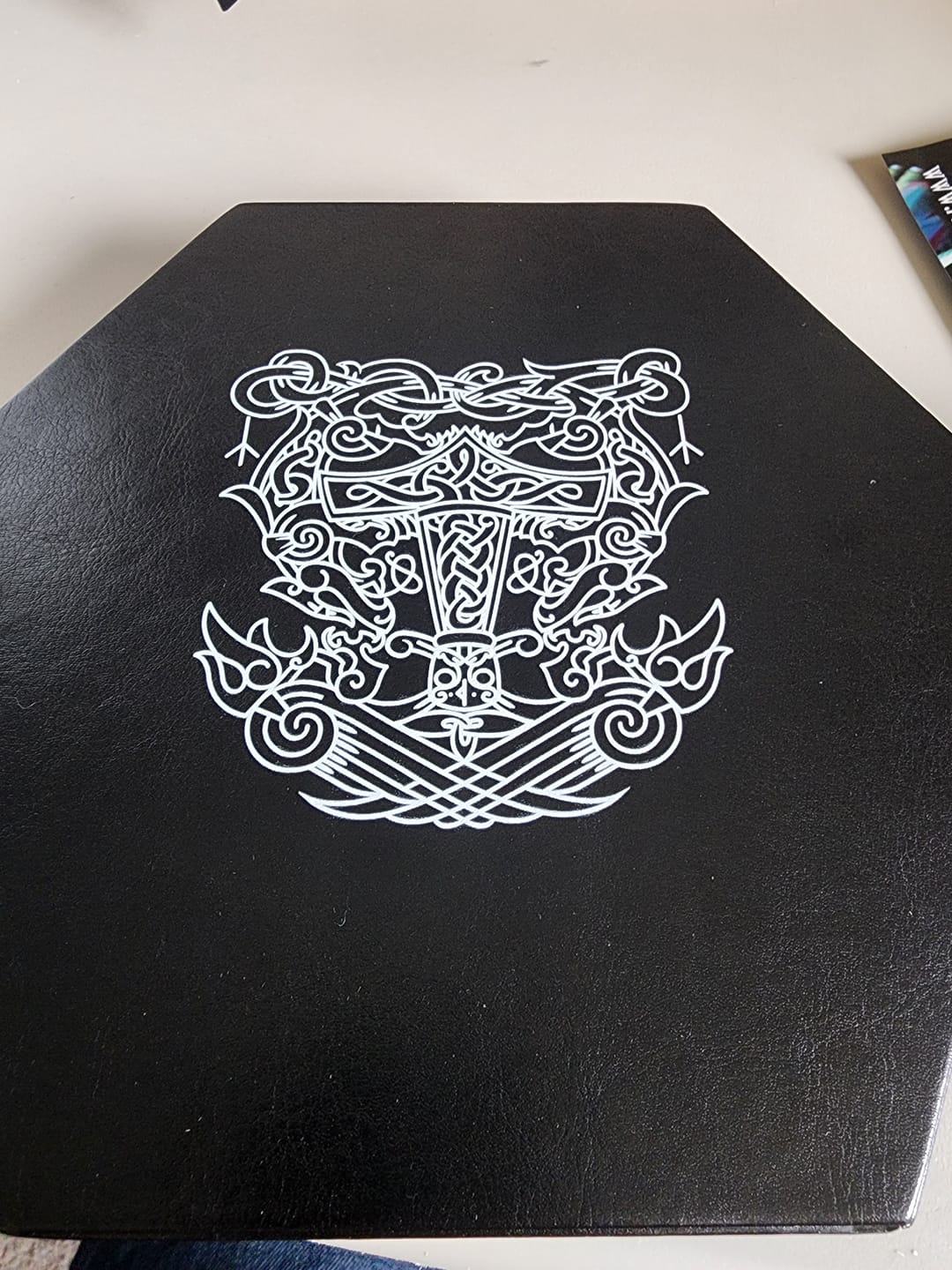 Customer photo review of Norse Hexagonal Dice Tray