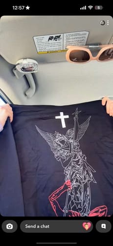 Customer photo review of SAINT MICHAEL Hoodie