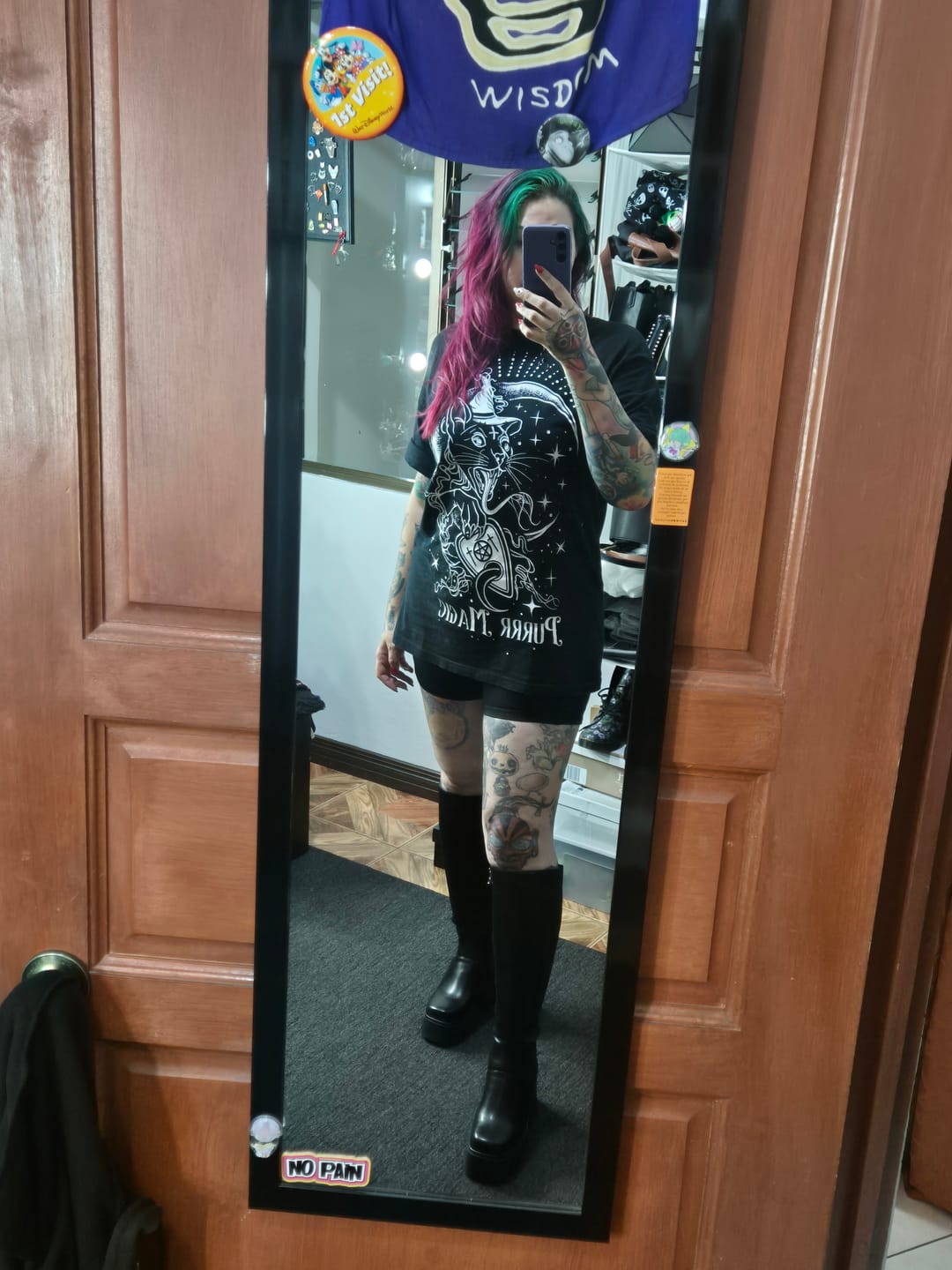 Customer photo review of Nirvana Boots