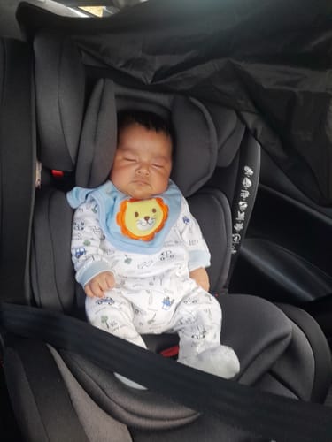 Customer photo review of Autoasiento 360° Isofix Saturn