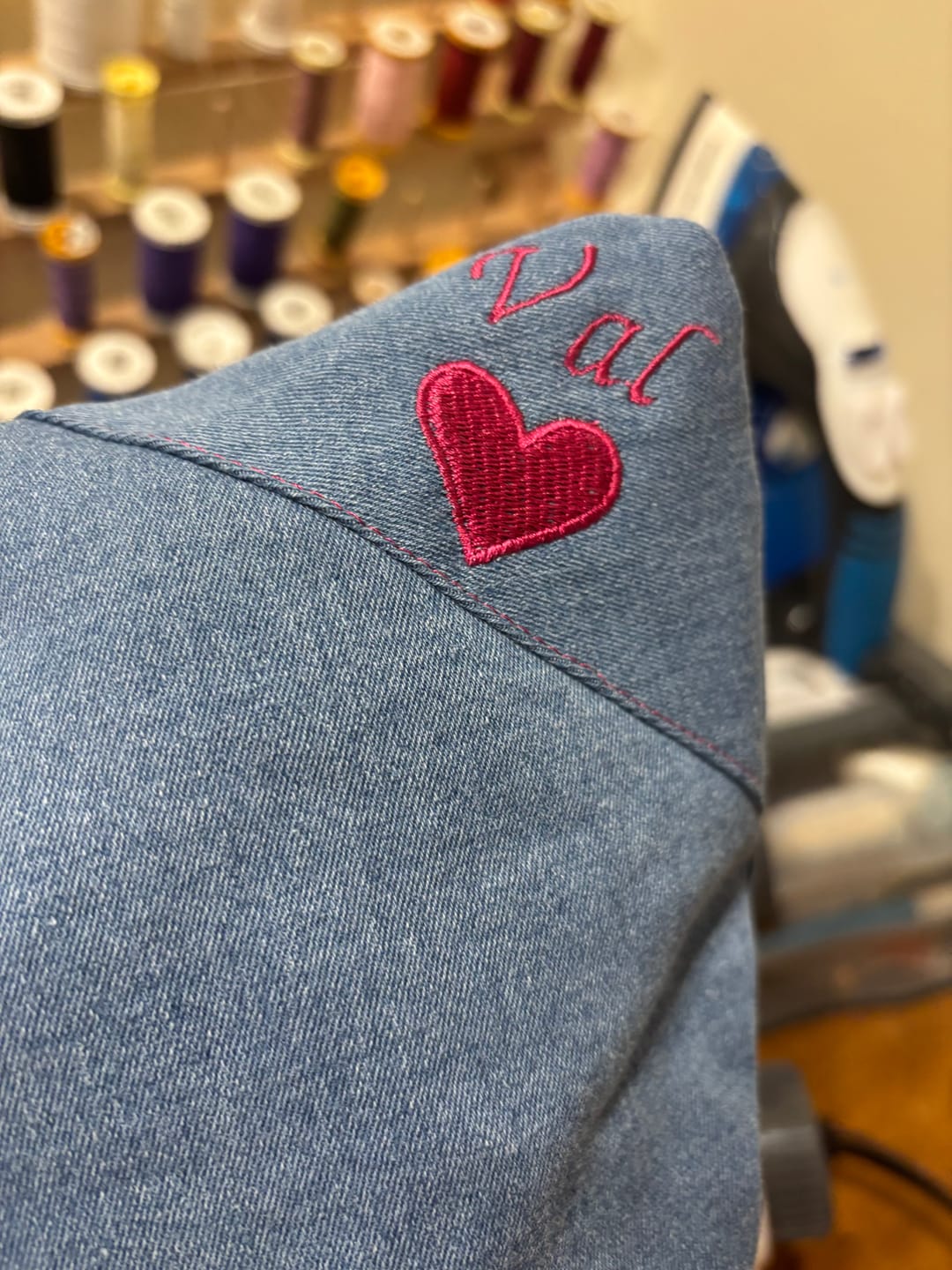 Customer photo review of Iron on Interfacing - Medium Weight - 90p per metre!