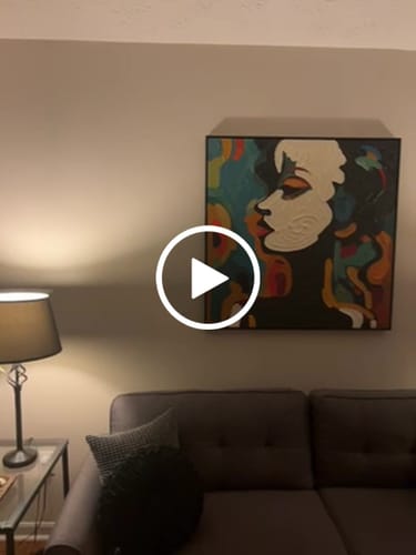 Customer review photo for Colorful Painting #CA107