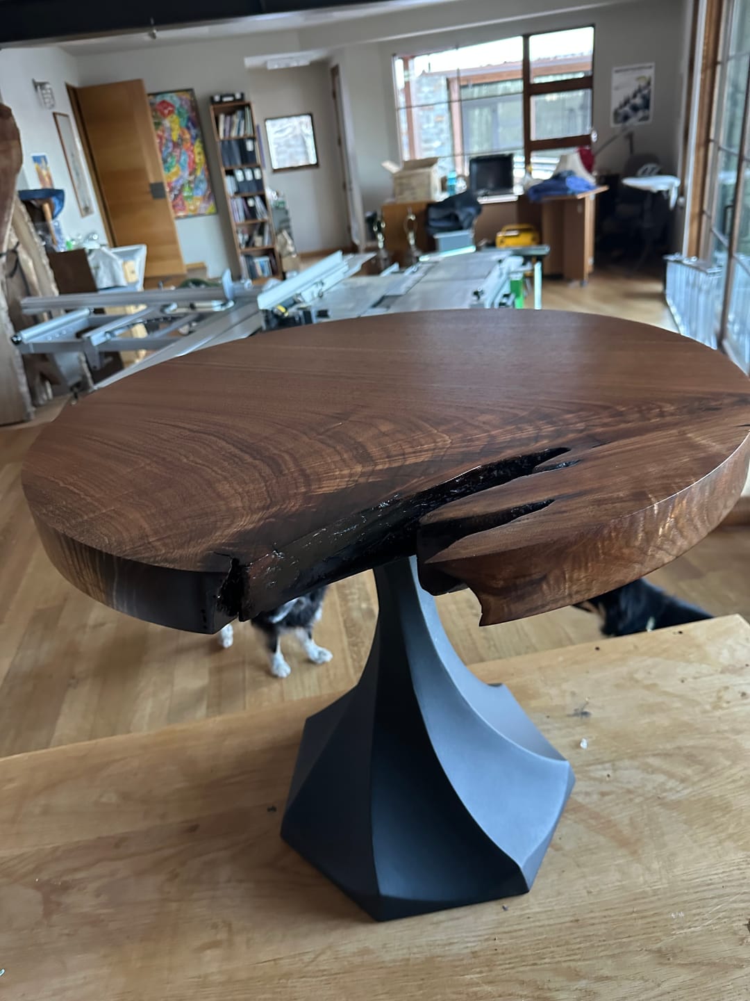 Customer photo review of End Table Base 217 Lithe 20H Modern Tulip Design