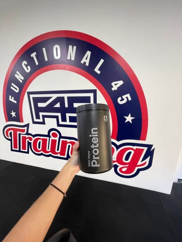 Customer photo review of 100% Plant Protein