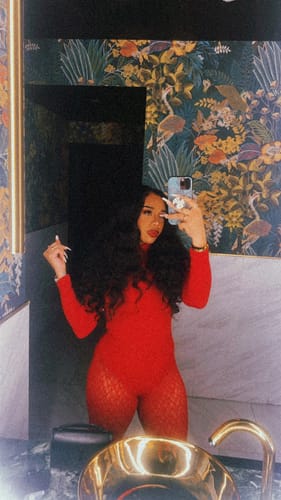 Customer photo review of NW Turtleneck Sculpt Bodysuit