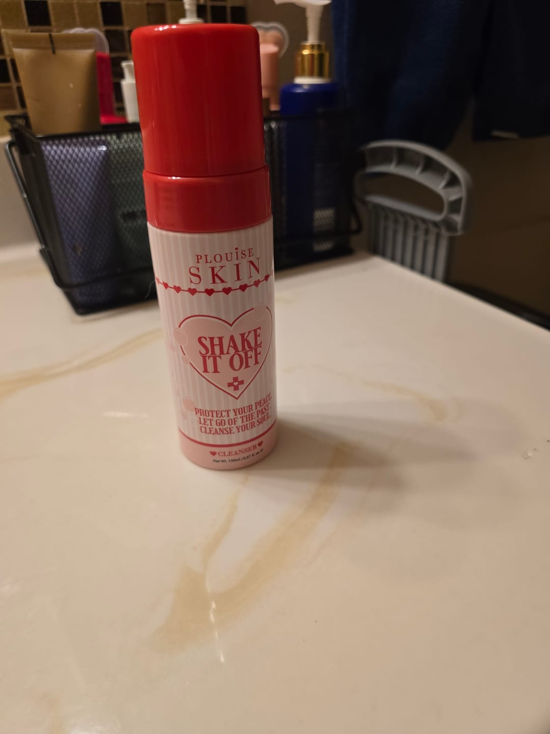 Customer photo review of P.Louise Shake It Off Foaming Face Cleanser