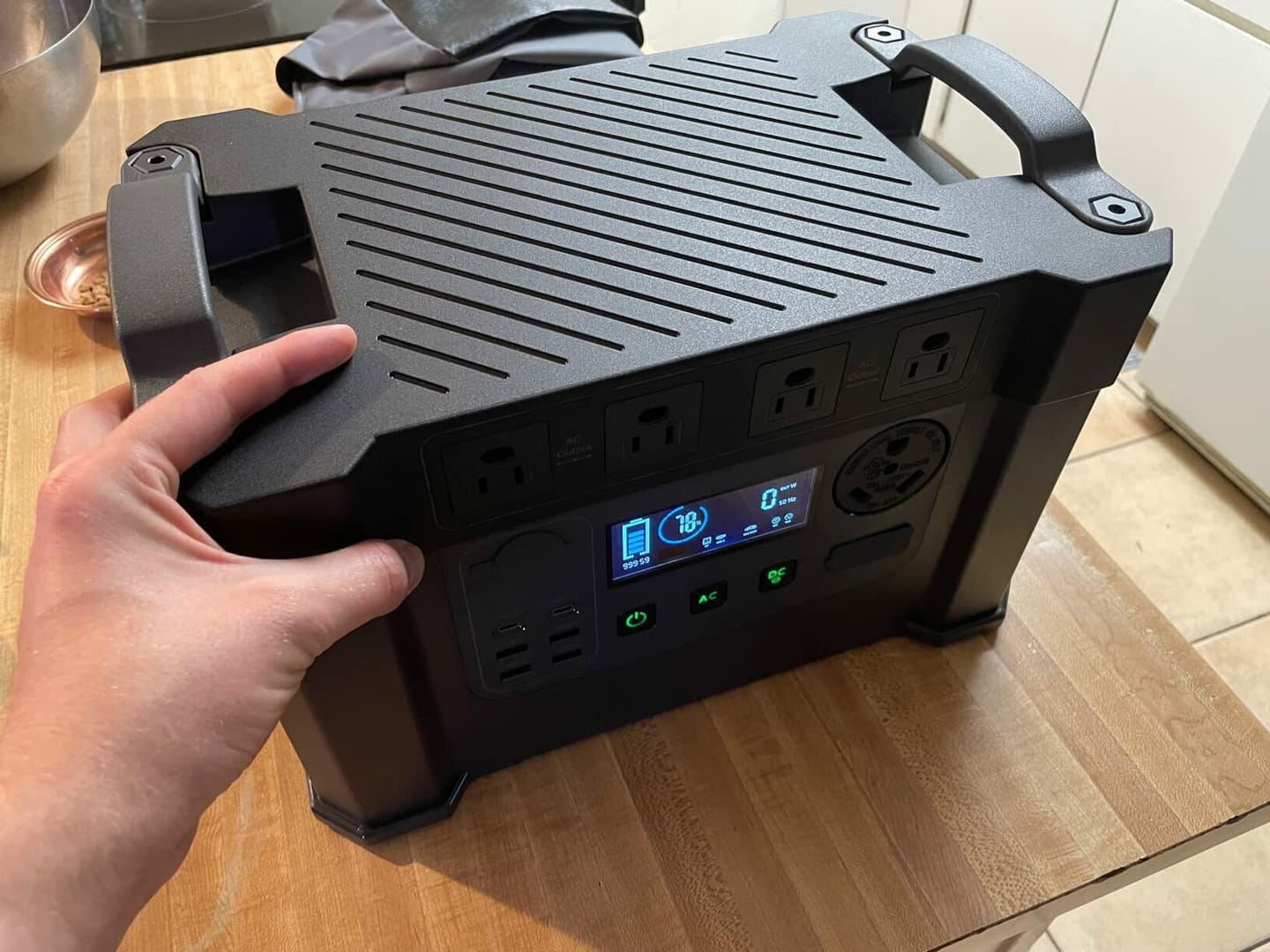 Customer photo review of ALLPOWERS S2000 Pro Portable Power Station 2400W 1451Wh