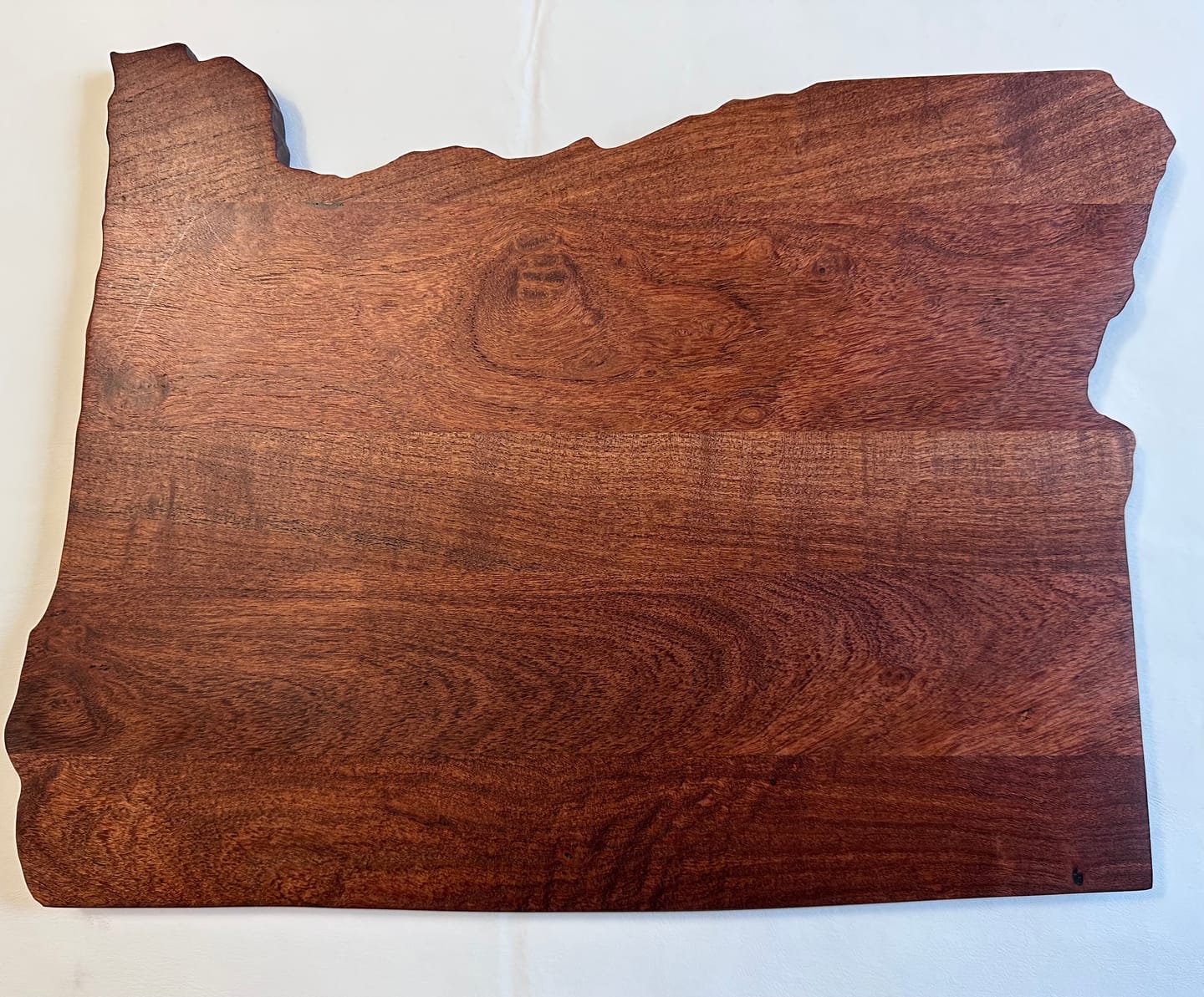 Customer photo review of 16.0x11.9" State Of Oregon Acrylic Router Template