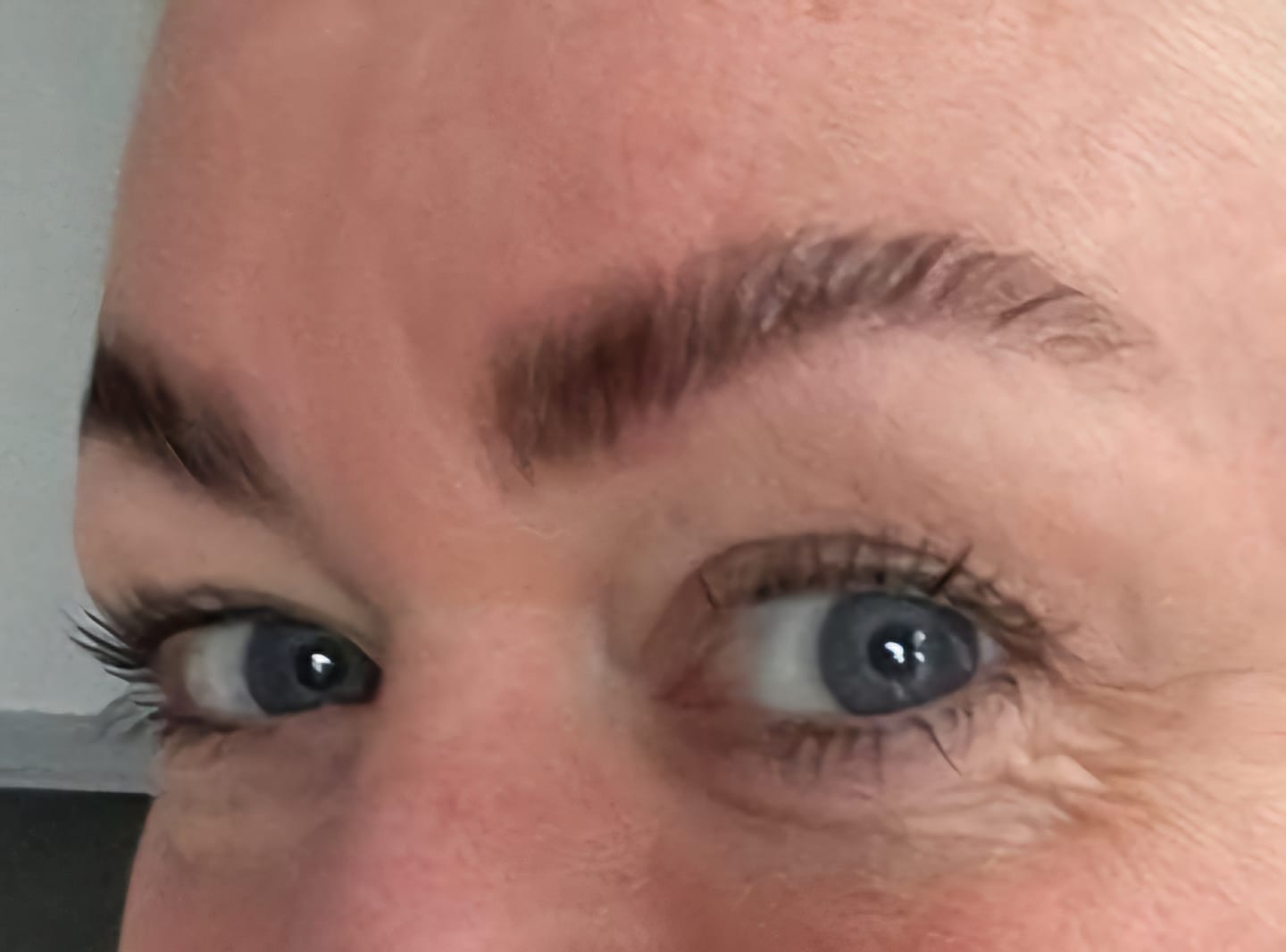 Customer photo review of Brow Lamination Kit