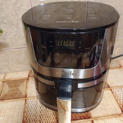Customer photo review of Air Fryer Novio Grill & Fry