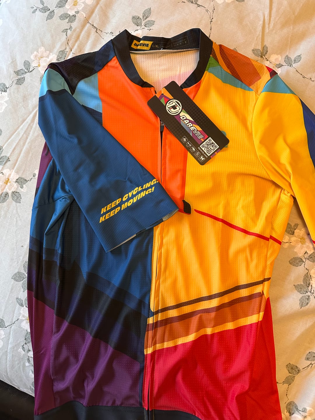 Customer photo review of COLORBLOCKING JERSEY