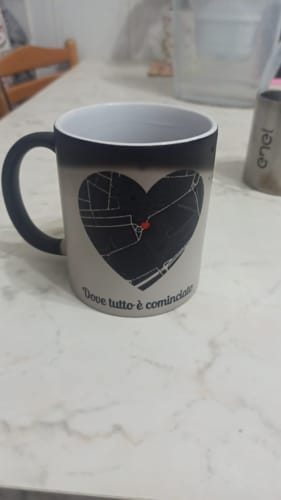 Customer photo review of Tazza magica personalizzata 325ml