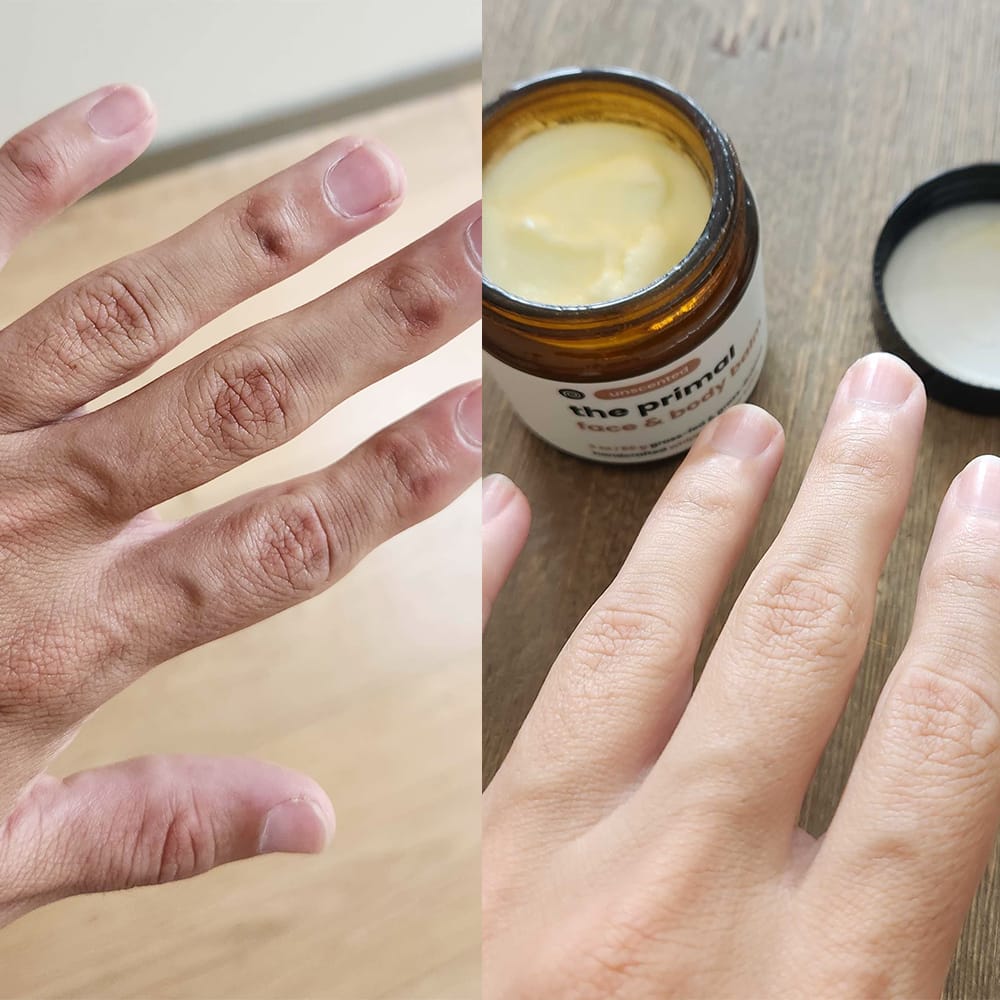 Customer photo review of Whipped Tallow Balm For Face & Body - Unscented