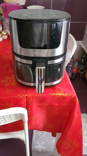 Customer photo review of Air Fryer Novio Grill & Fry