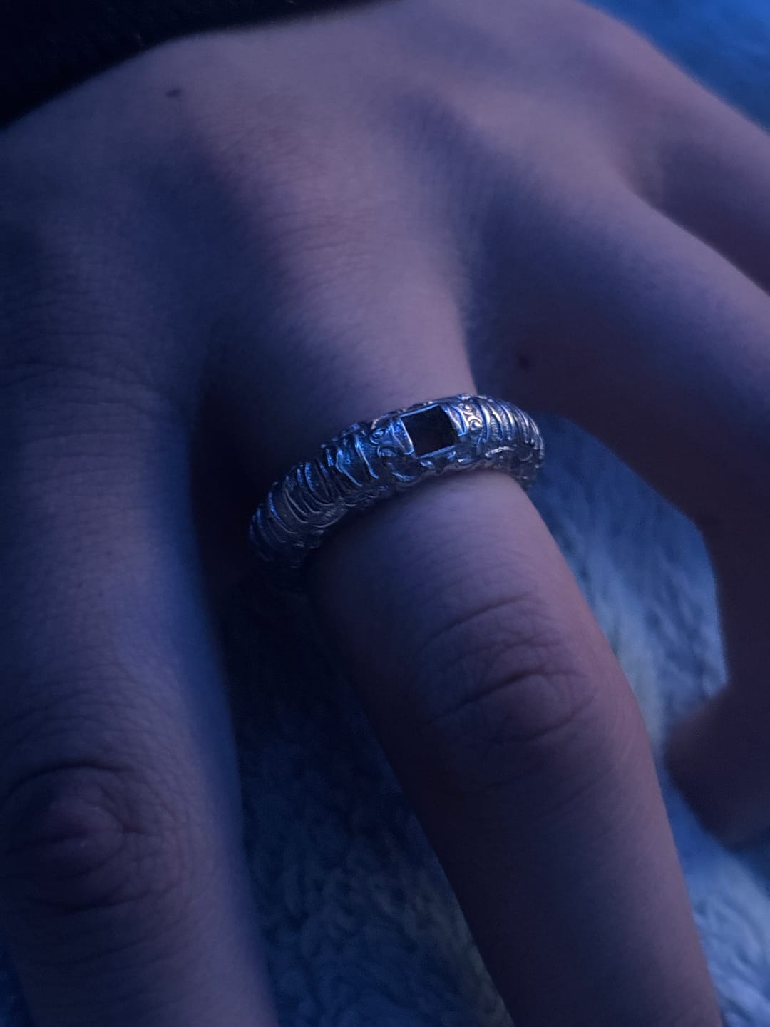 Customer photo review of UPGRADED CATACOMBS RING