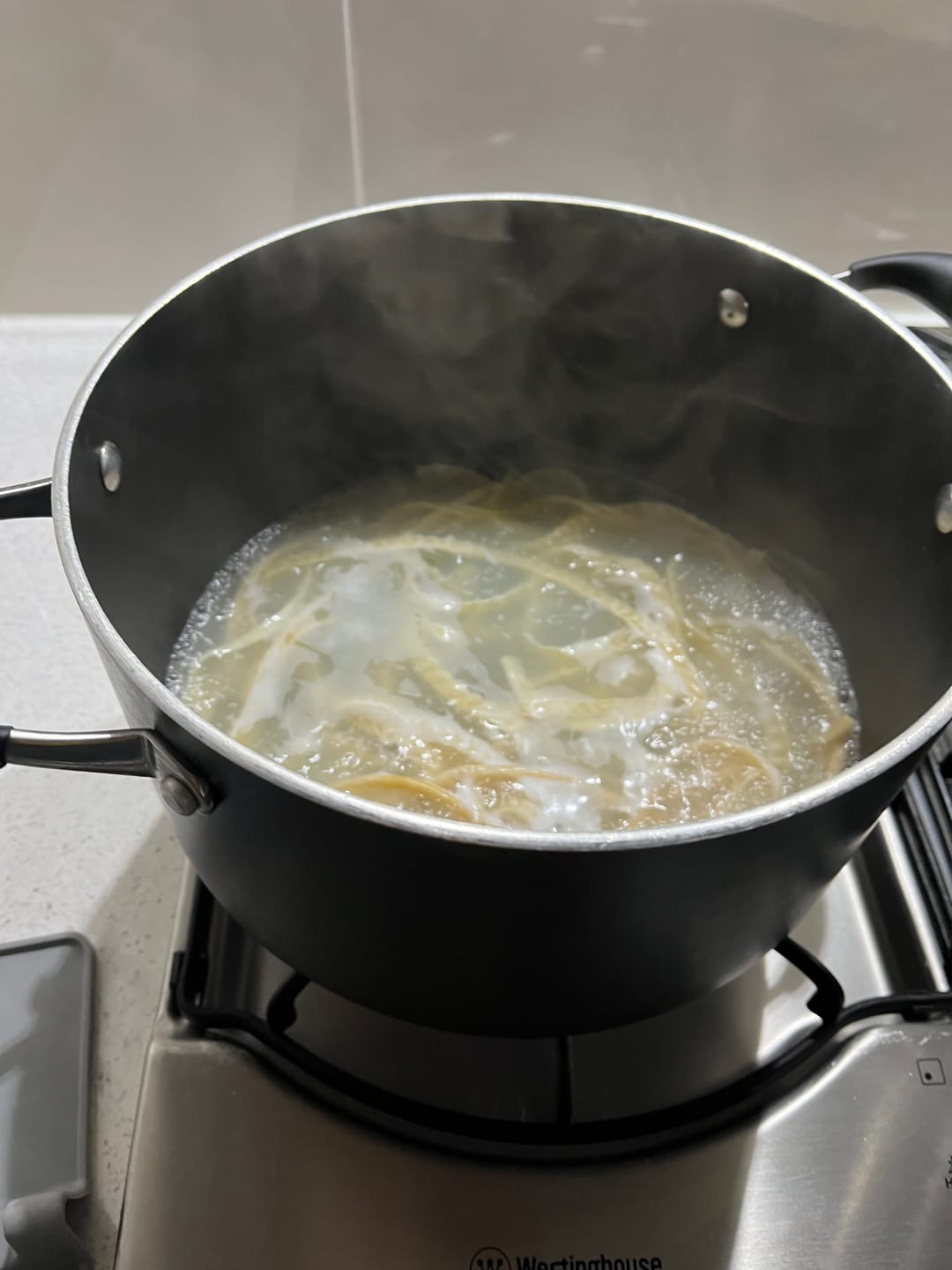 Customer photo review of Starter Pack. 2x Qetoe Low Carb Spaghetti, 2 x Qetoe Low Carb Fettucine