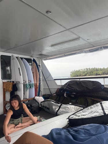 Customer photo review of Open Scale One Piece Swimsuit With Metal Clutch